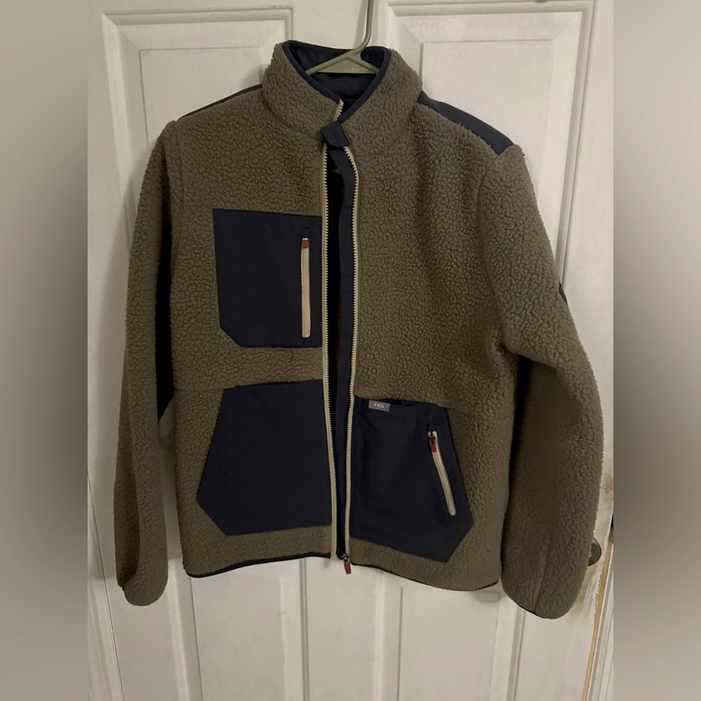 Figs Sherpa Jacket